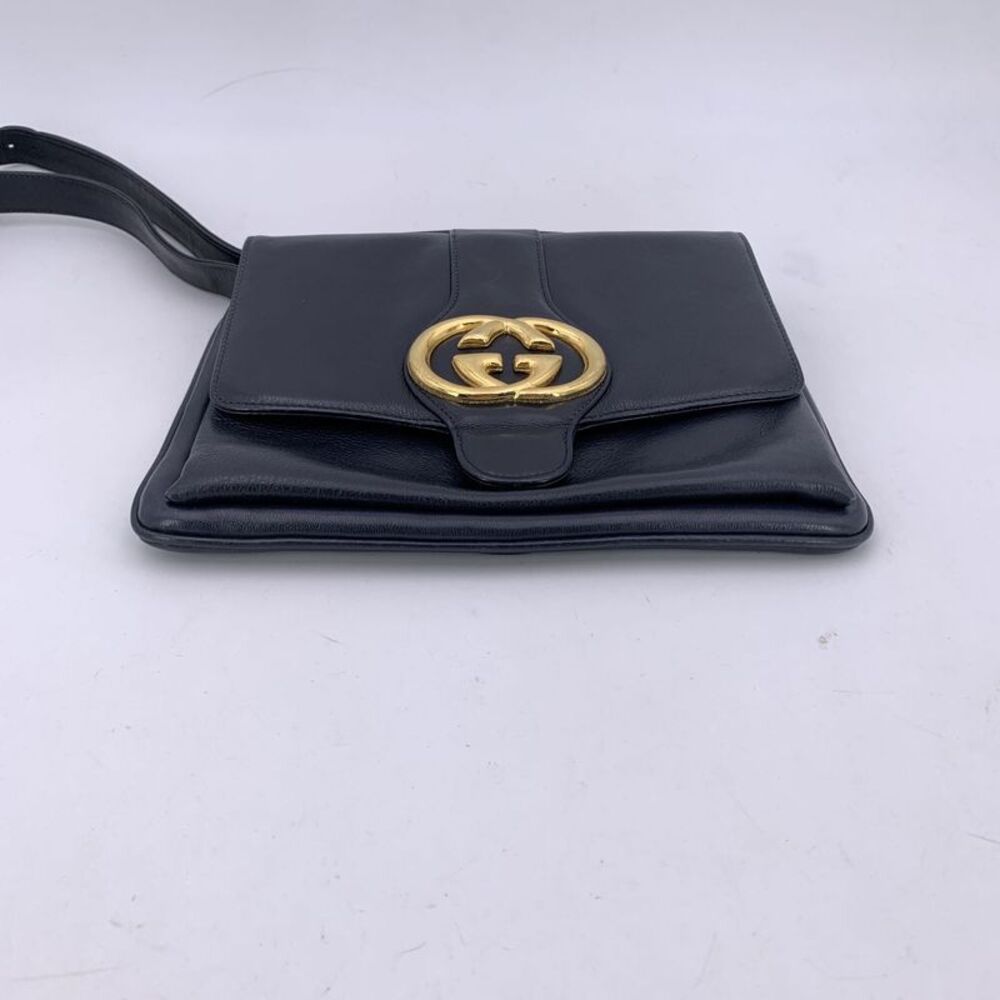 Gucci Vintage Leather Shoulder Bag - Picture 5 of 6